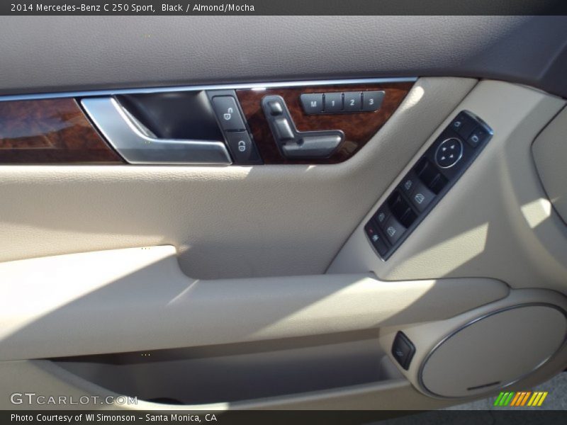 Black / Almond/Mocha 2014 Mercedes-Benz C 250 Sport