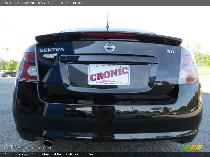 Super Black / Charcoal 2010 Nissan Sentra 2.0 SR
