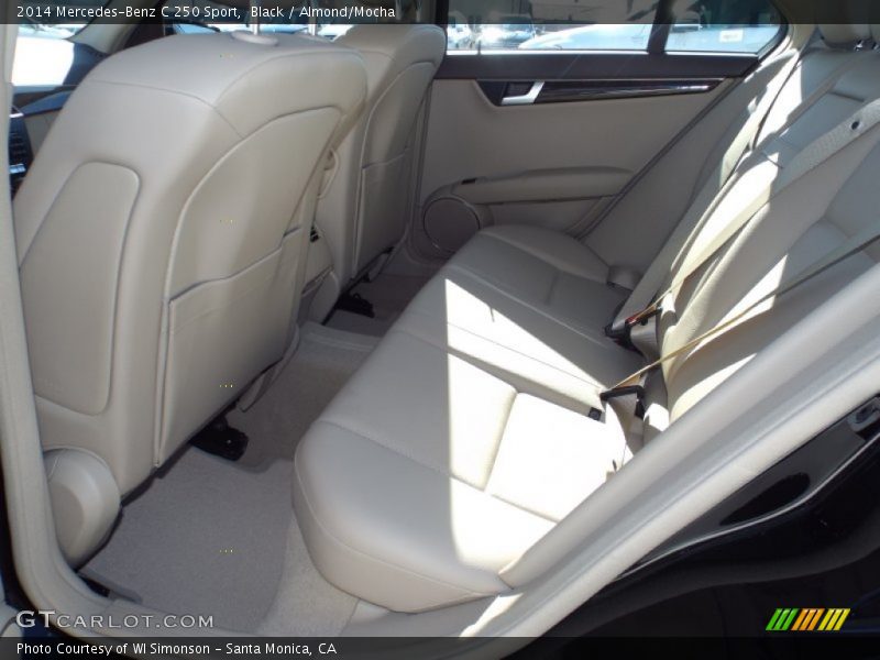 Black / Almond/Mocha 2014 Mercedes-Benz C 250 Sport