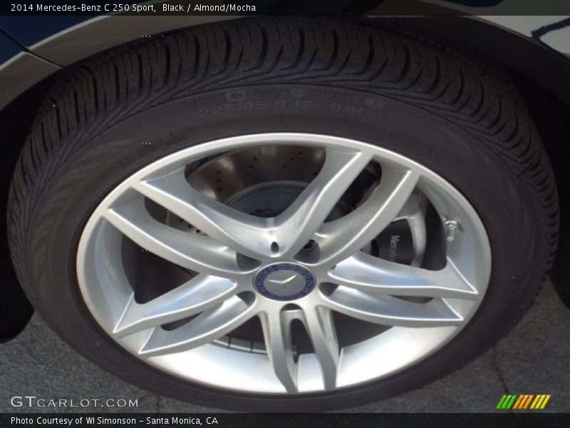 Black / Almond/Mocha 2014 Mercedes-Benz C 250 Sport