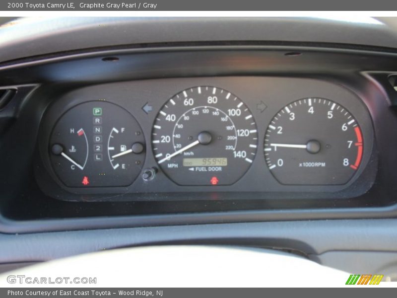 Graphite Gray Pearl / Gray 2000 Toyota Camry LE
