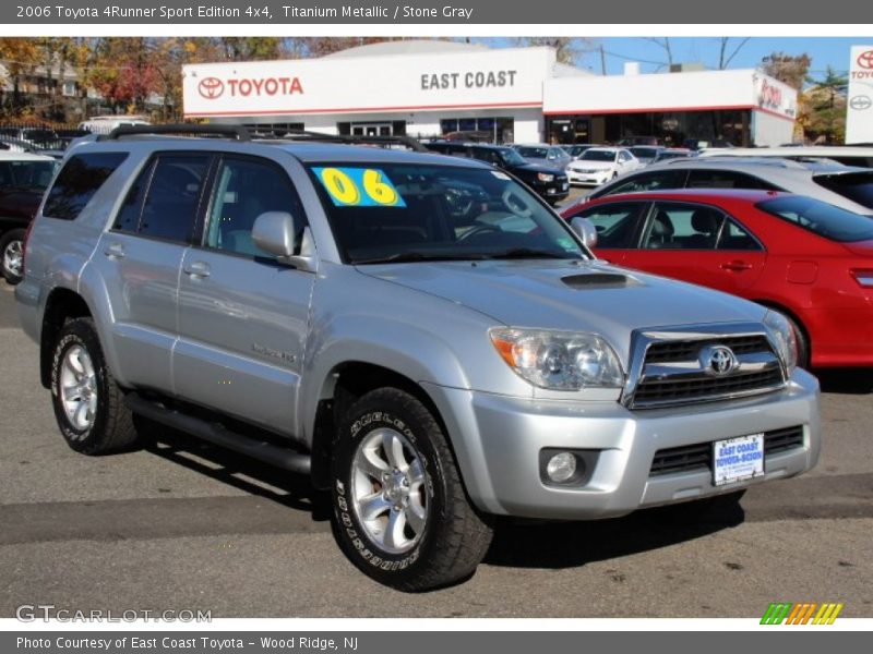 Titanium Metallic / Stone Gray 2006 Toyota 4Runner Sport Edition 4x4