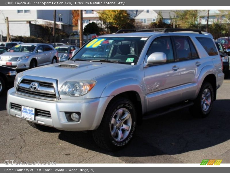 Titanium Metallic / Stone Gray 2006 Toyota 4Runner Sport Edition 4x4