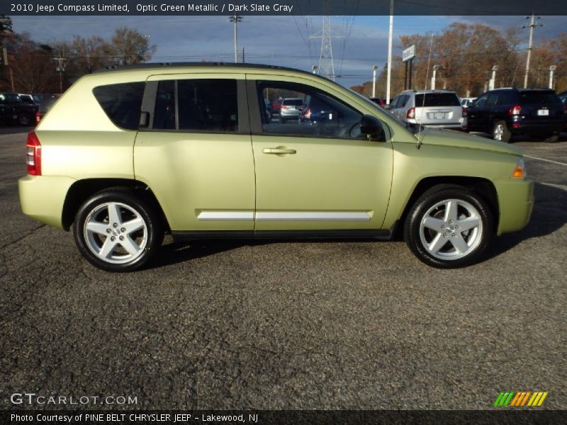  2010 Compass Limited Optic Green Metallic