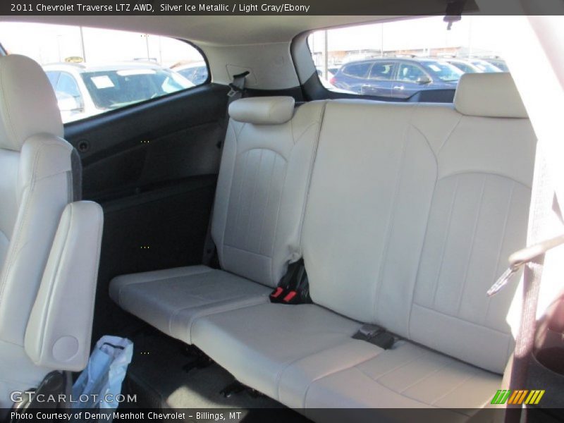 Silver Ice Metallic / Light Gray/Ebony 2011 Chevrolet Traverse LTZ AWD