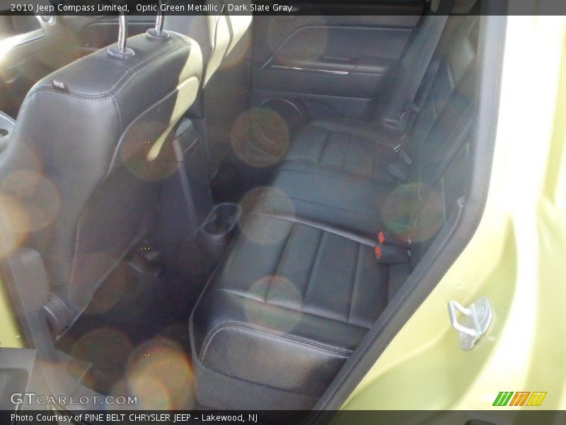 Optic Green Metallic / Dark Slate Gray 2010 Jeep Compass Limited