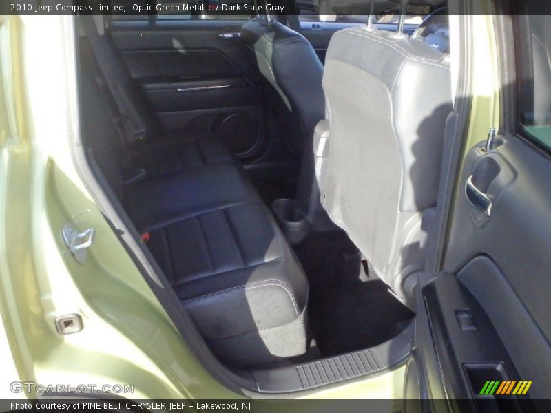 Optic Green Metallic / Dark Slate Gray 2010 Jeep Compass Limited