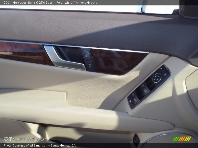 Polar White / Almond/Mocha 2014 Mercedes-Benz C 250 Sport