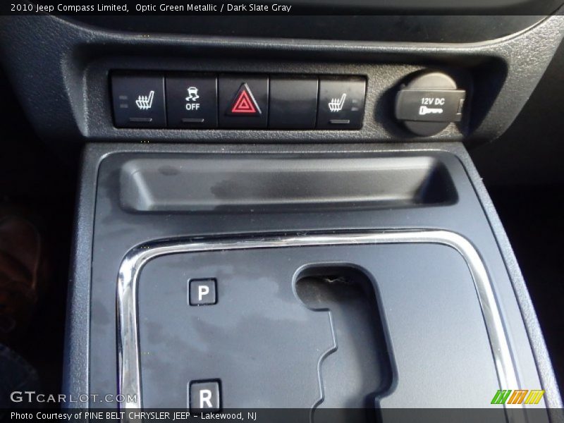 Optic Green Metallic / Dark Slate Gray 2010 Jeep Compass Limited