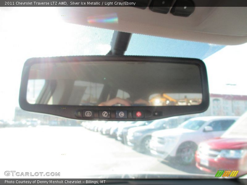 Silver Ice Metallic / Light Gray/Ebony 2011 Chevrolet Traverse LTZ AWD