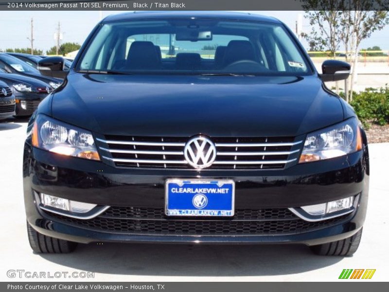 Black / Titan Black 2014 Volkswagen Passat TDI SEL Premium