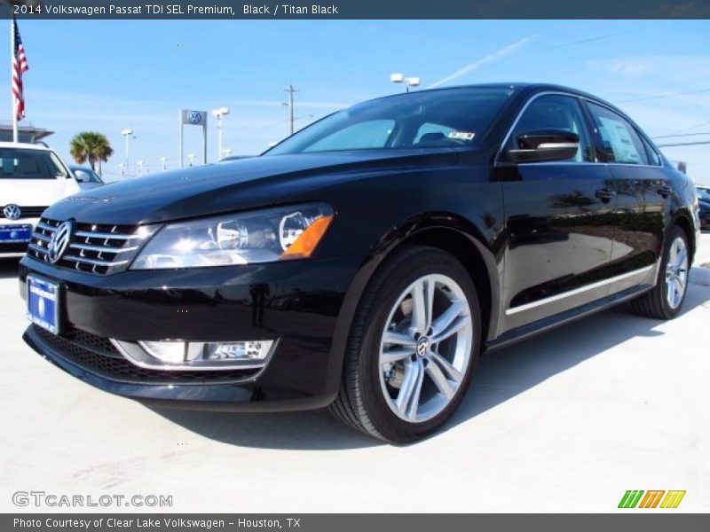 Black / Titan Black 2014 Volkswagen Passat TDI SEL Premium