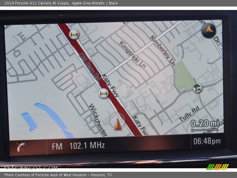 Navigation of 2014 911 Carrera 4S Coupe