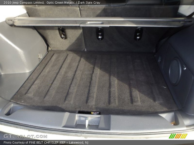 Optic Green Metallic / Dark Slate Gray 2010 Jeep Compass Limited