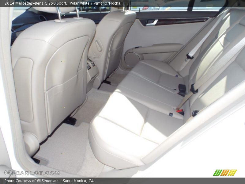 Polar White / Almond/Mocha 2014 Mercedes-Benz C 250 Sport