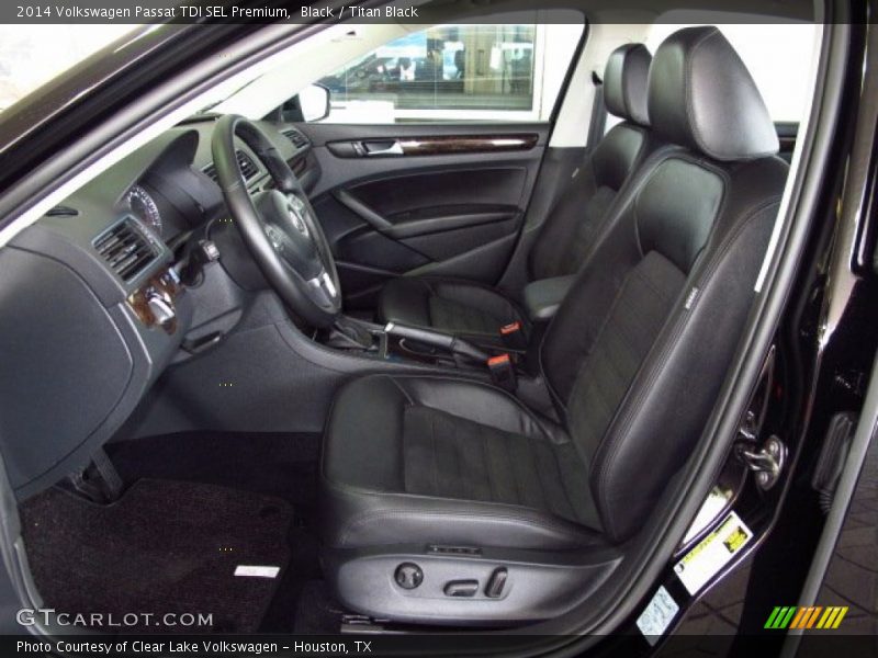 Black / Titan Black 2014 Volkswagen Passat TDI SEL Premium