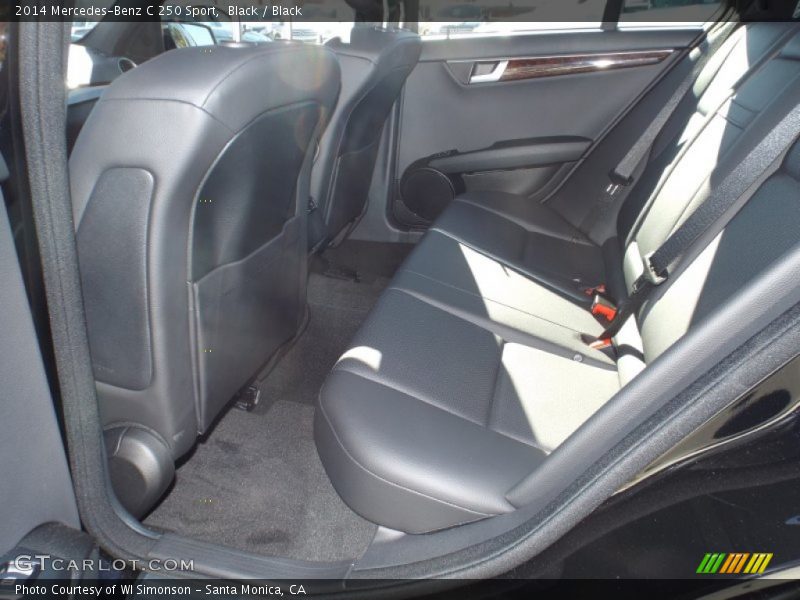 Black / Black 2014 Mercedes-Benz C 250 Sport