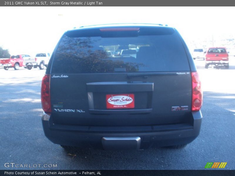 Storm Gray Metallic / Light Tan 2011 GMC Yukon XL SLT