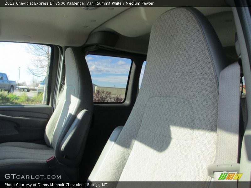 Summit White / Medium Pewter 2012 Chevrolet Express LT 3500 Passenger Van