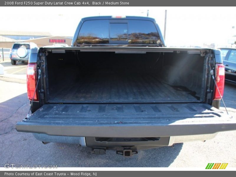 Black / Medium Stone 2008 Ford F250 Super Duty Lariat Crew Cab 4x4
