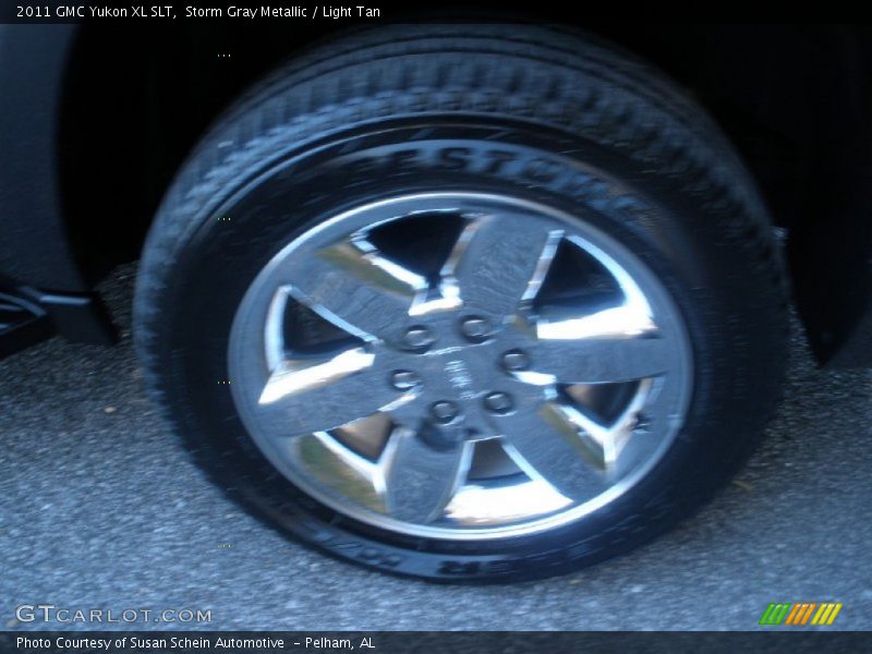 Storm Gray Metallic / Light Tan 2011 GMC Yukon XL SLT