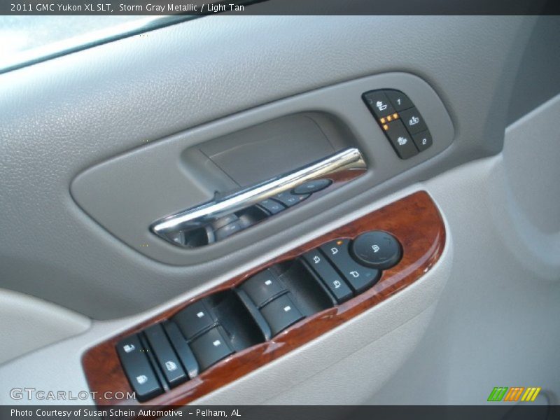 Storm Gray Metallic / Light Tan 2011 GMC Yukon XL SLT