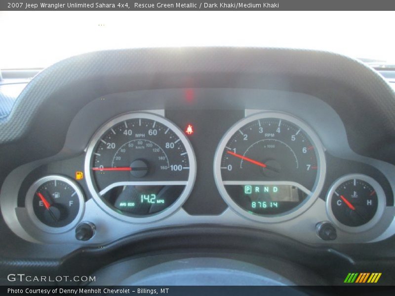 Rescue Green Metallic / Dark Khaki/Medium Khaki 2007 Jeep Wrangler Unlimited Sahara 4x4