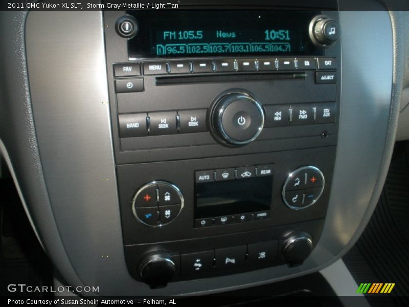 Storm Gray Metallic / Light Tan 2011 GMC Yukon XL SLT