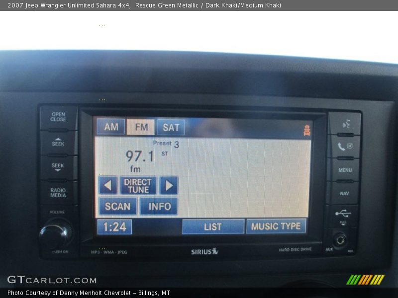 Rescue Green Metallic / Dark Khaki/Medium Khaki 2007 Jeep Wrangler Unlimited Sahara 4x4