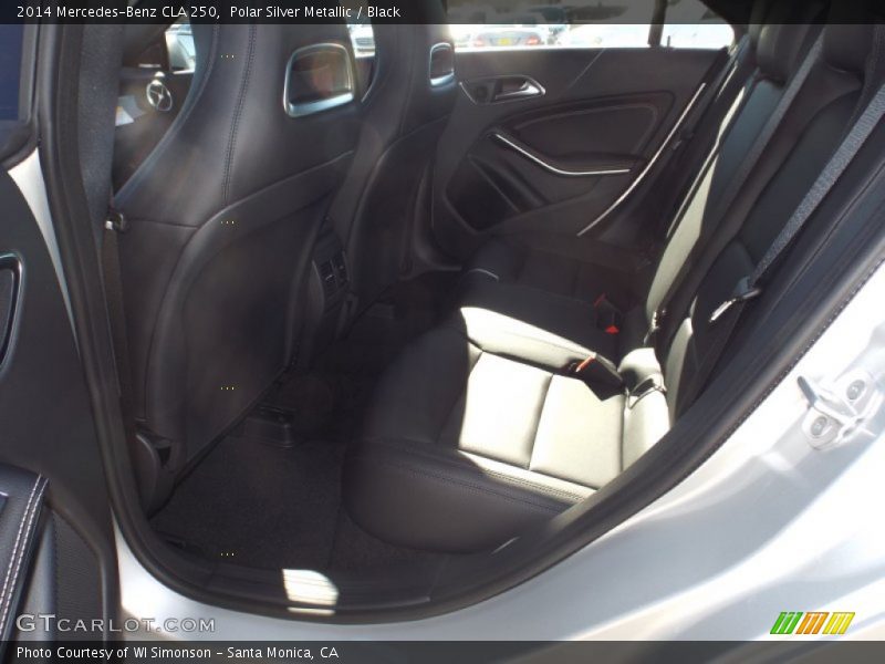 Polar Silver Metallic / Black 2014 Mercedes-Benz CLA 250