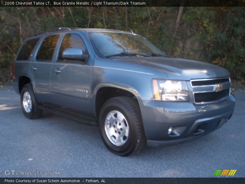 Blue Granite Metallic / Light Titanium/Dark Titanium 2008 Chevrolet Tahoe LT