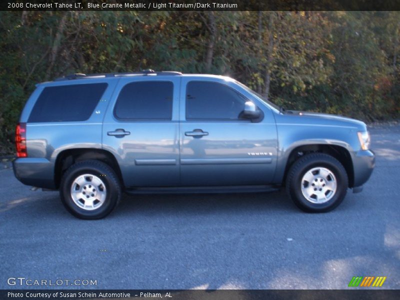 Blue Granite Metallic / Light Titanium/Dark Titanium 2008 Chevrolet Tahoe LT