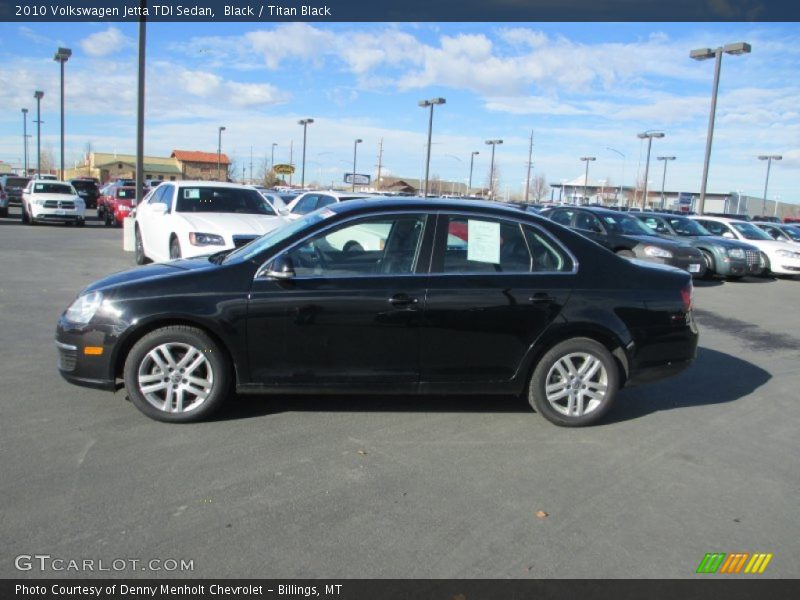 Black / Titan Black 2010 Volkswagen Jetta TDI Sedan