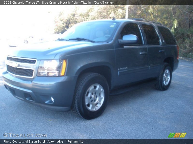 Blue Granite Metallic / Light Titanium/Dark Titanium 2008 Chevrolet Tahoe LT