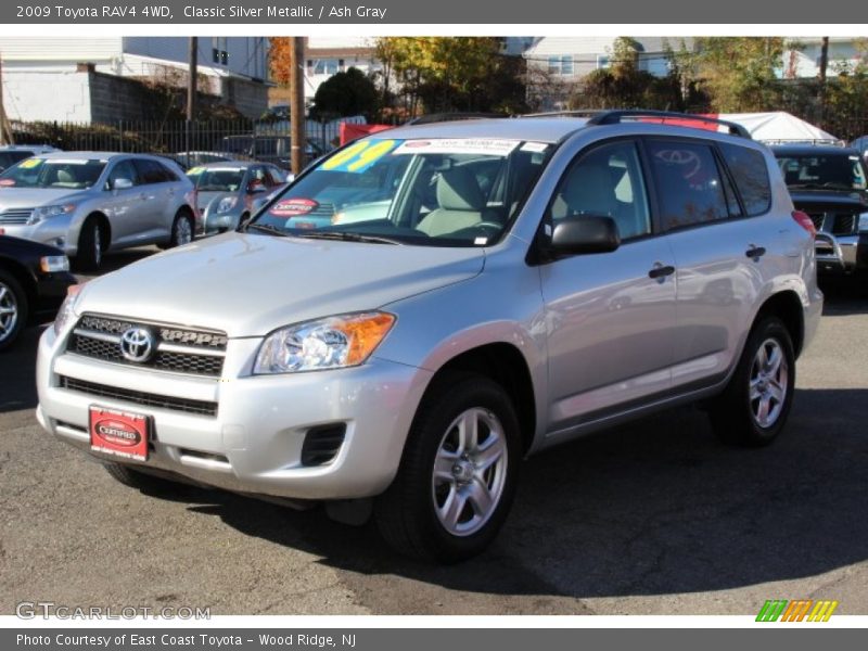 Classic Silver Metallic / Ash Gray 2009 Toyota RAV4 4WD