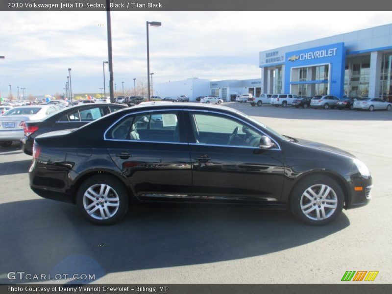 Black / Titan Black 2010 Volkswagen Jetta TDI Sedan