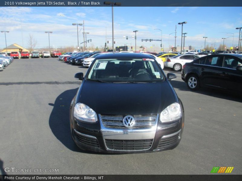 Black / Titan Black 2010 Volkswagen Jetta TDI Sedan