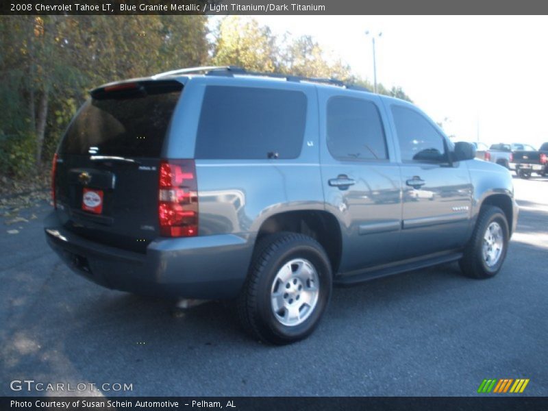 Blue Granite Metallic / Light Titanium/Dark Titanium 2008 Chevrolet Tahoe LT