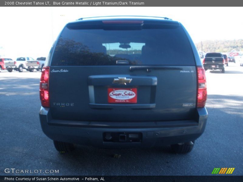Blue Granite Metallic / Light Titanium/Dark Titanium 2008 Chevrolet Tahoe LT