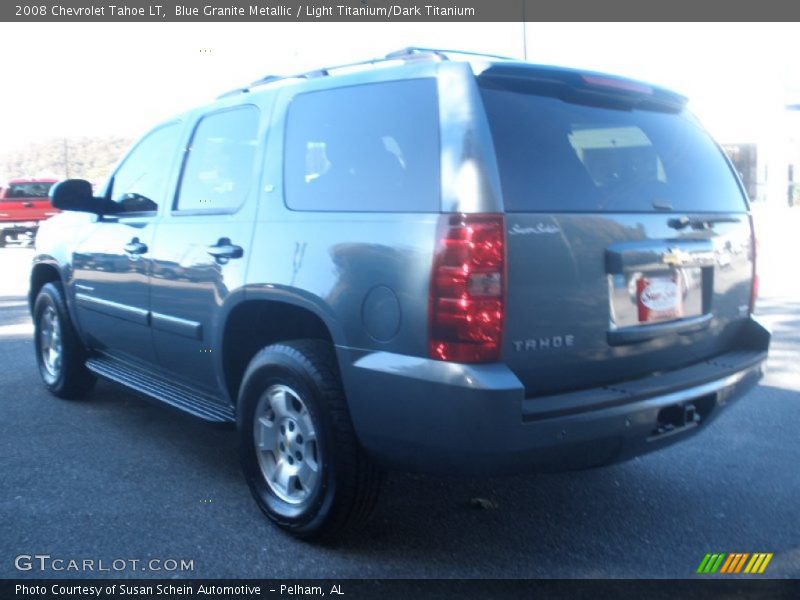 Blue Granite Metallic / Light Titanium/Dark Titanium 2008 Chevrolet Tahoe LT