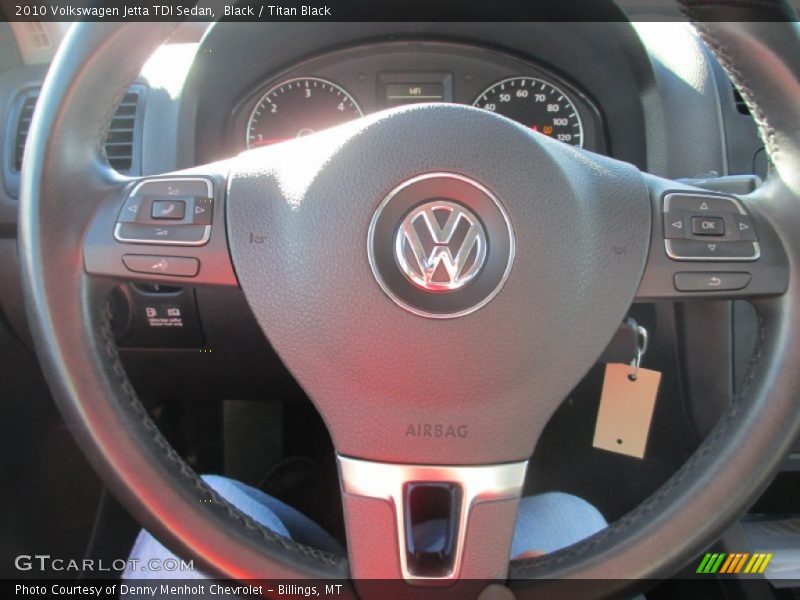 Black / Titan Black 2010 Volkswagen Jetta TDI Sedan