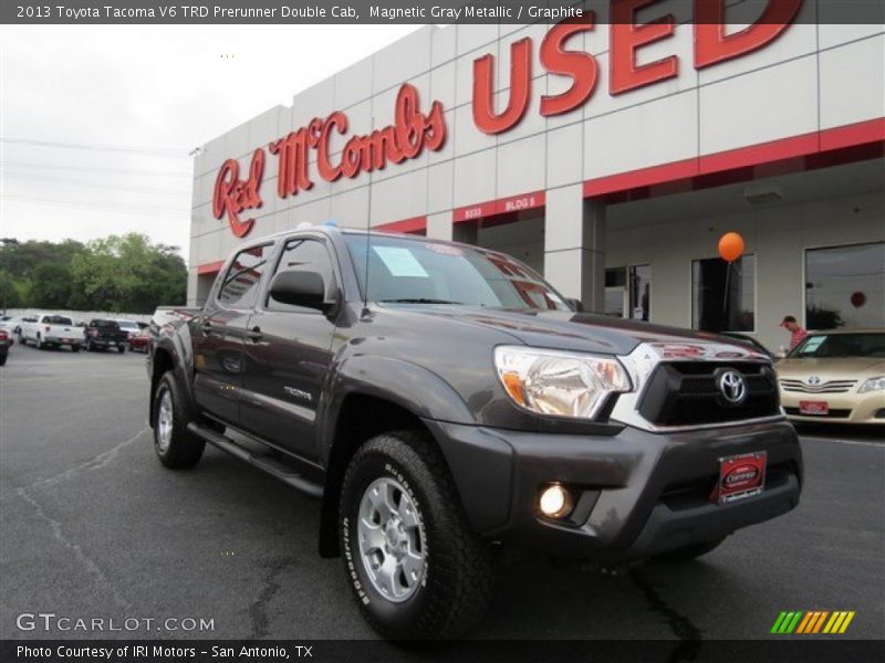 Magnetic Gray Metallic / Graphite 2013 Toyota Tacoma V6 TRD Prerunner Double Cab