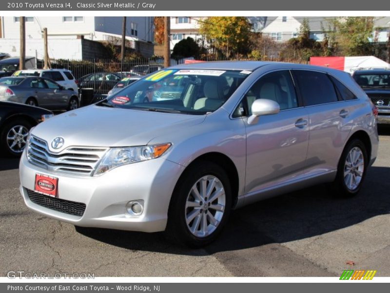 Classic Silver Metallic / Gray 2010 Toyota Venza I4