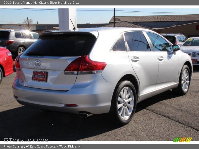 Classic Silver Metallic / Gray 2010 Toyota Venza I4