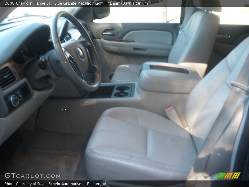 Blue Granite Metallic / Light Titanium/Dark Titanium 2008 Chevrolet Tahoe LT