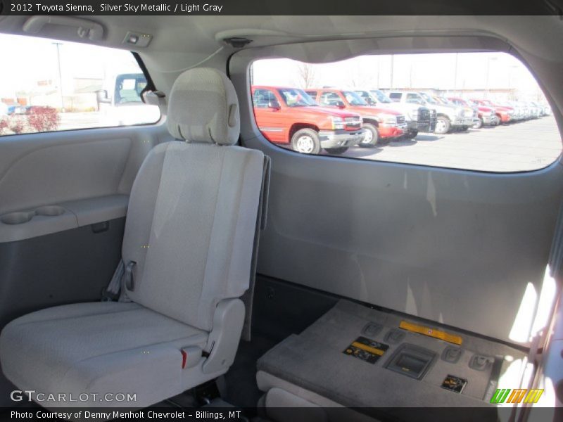 Silver Sky Metallic / Light Gray 2012 Toyota Sienna