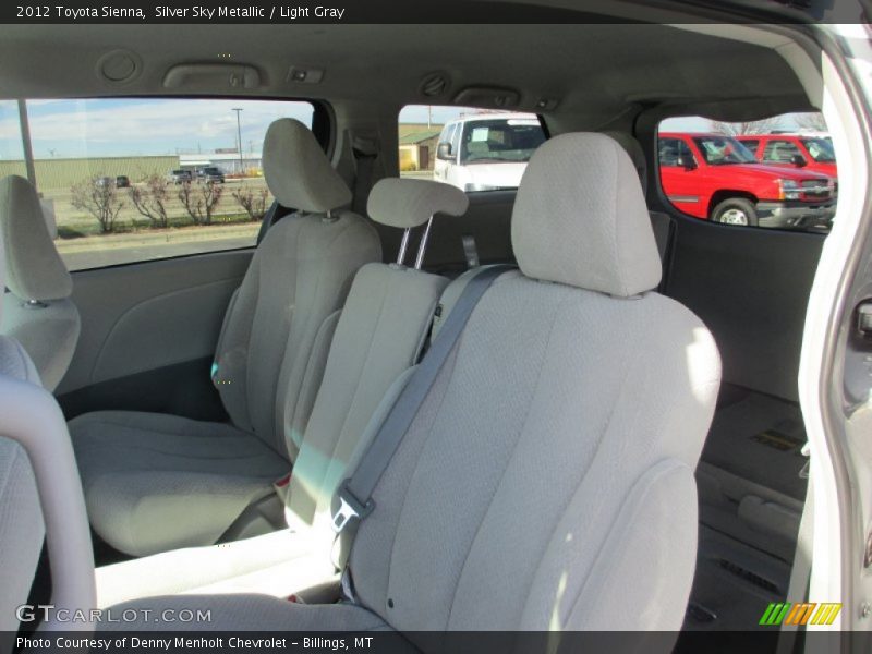 Silver Sky Metallic / Light Gray 2012 Toyota Sienna