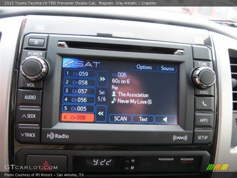 Magnetic Gray Metallic / Graphite 2013 Toyota Tacoma V6 TRD Prerunner Double Cab