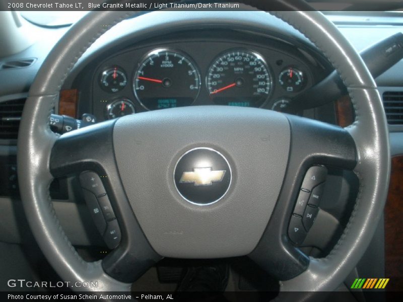 Blue Granite Metallic / Light Titanium/Dark Titanium 2008 Chevrolet Tahoe LT