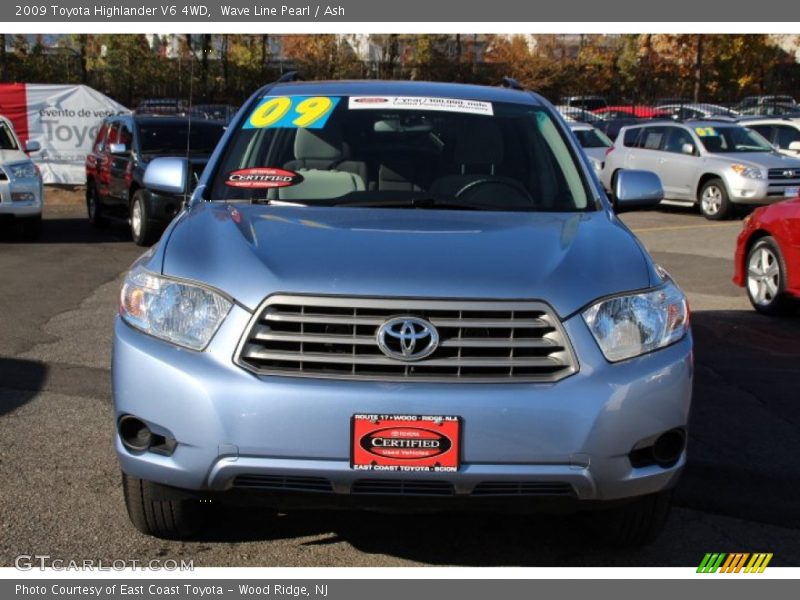 Wave Line Pearl / Ash 2009 Toyota Highlander V6 4WD